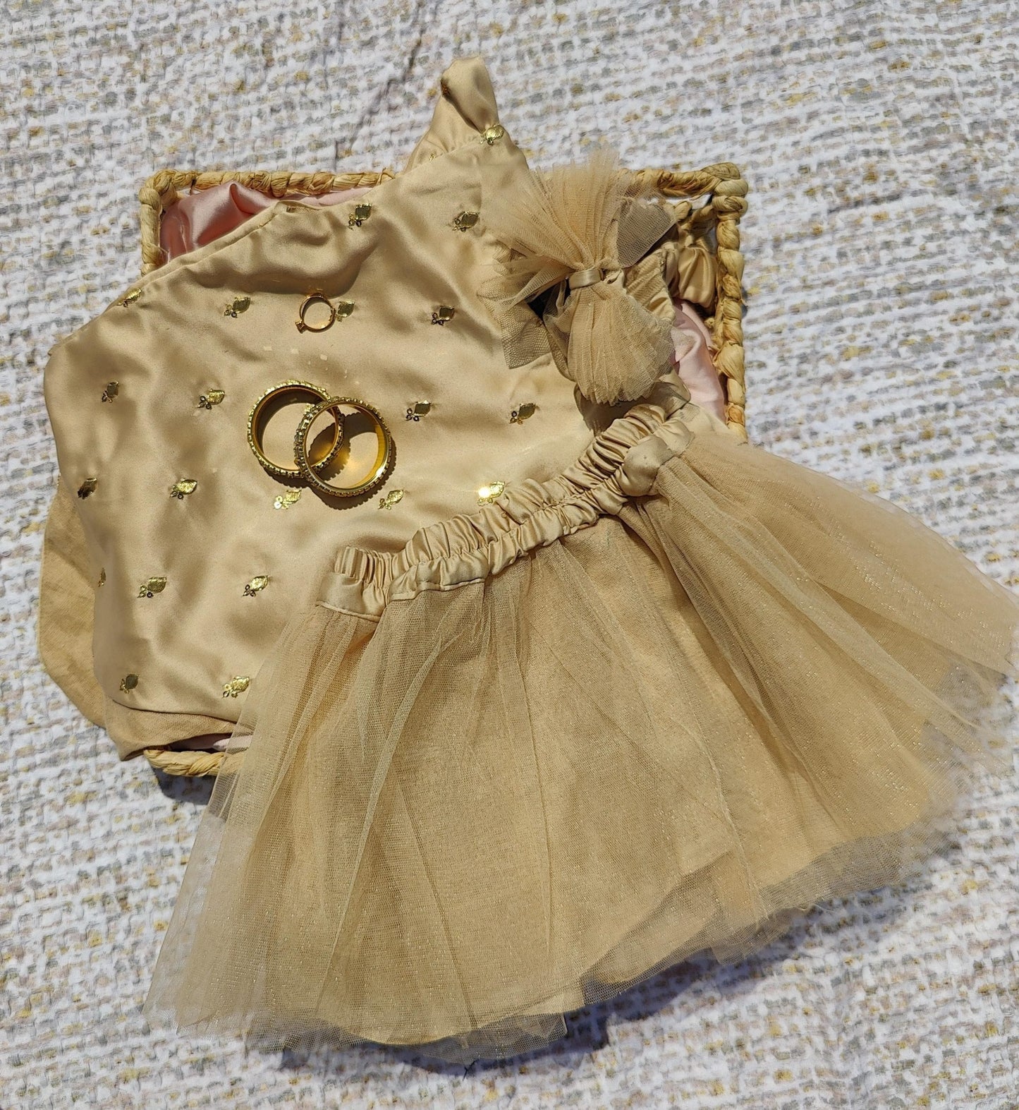 Nahni Titliyan 3-pieces Eid set for Baby Girls