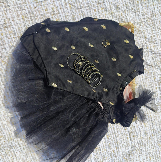 Nahni Titliyan 3-pieces Eid set for Baby Girls