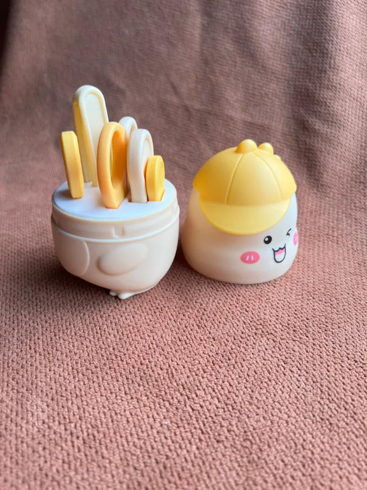 Baby Grooming Kit for Newborns – Cute Dinosaur Nail Care Set