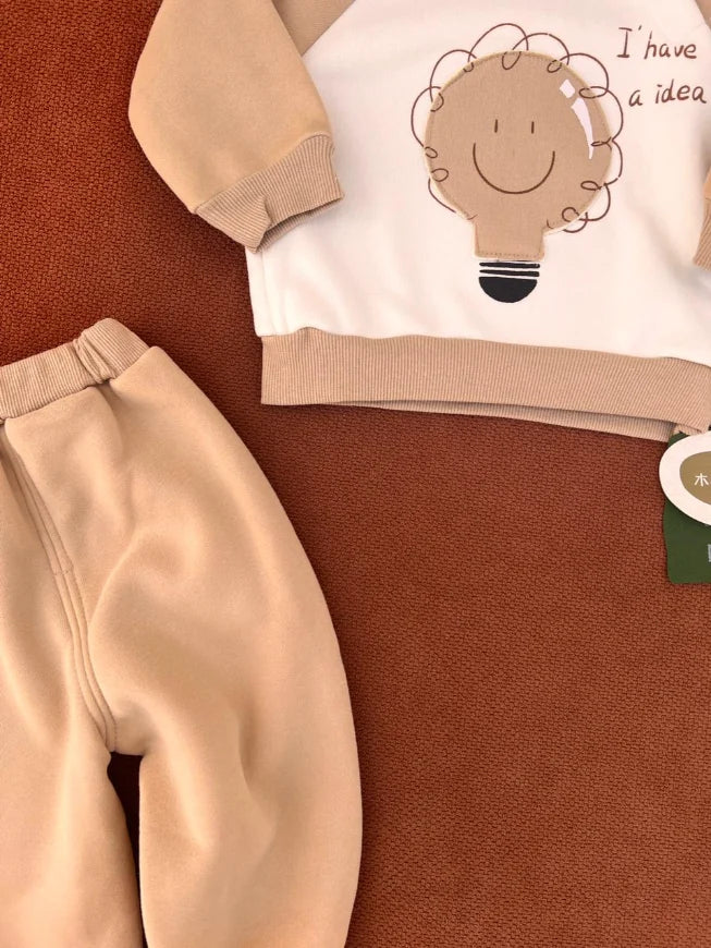 Baby Imported Two-Piece Set | Soft Blanket-Style Fabric