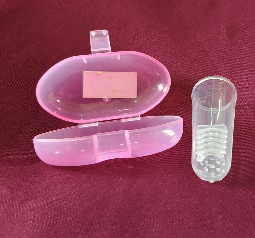 Silicone Finger Toothbrush with Storage Box