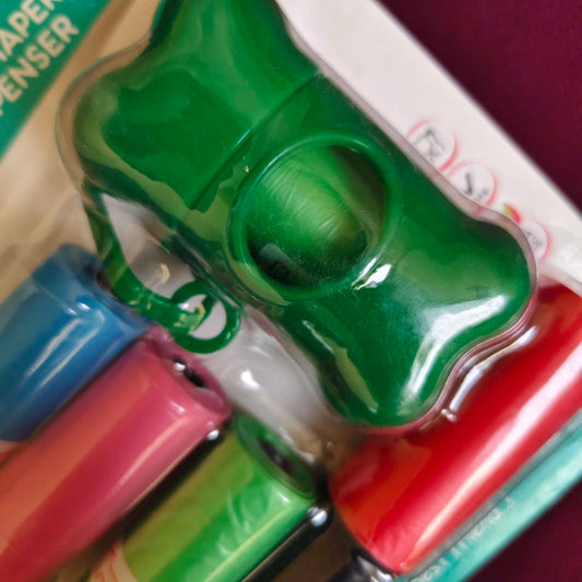 Diaper Bag Dispenser with Refill Rolls Pakistan green