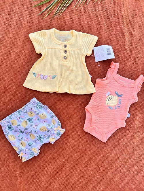 Summer Imported Baby Cotton Sets – girls frock