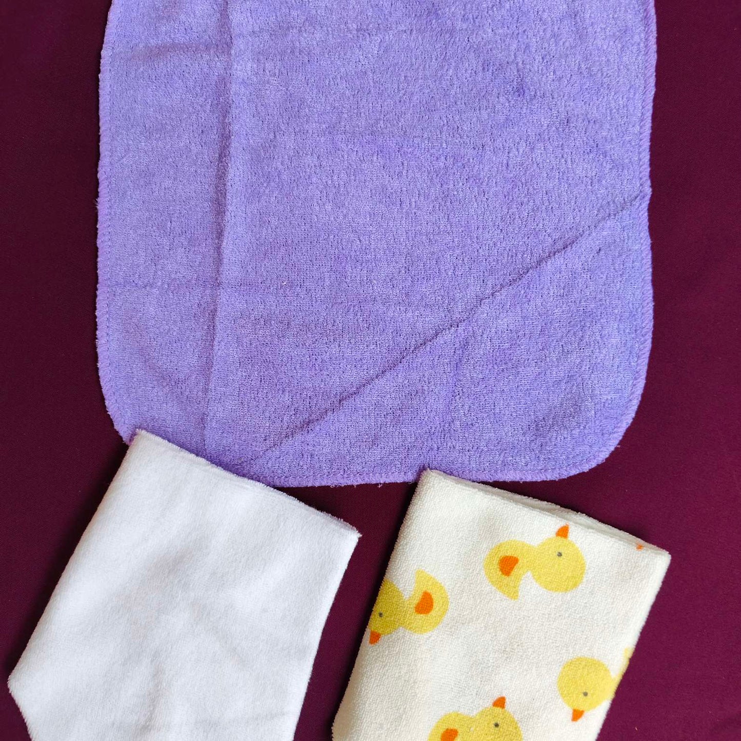 Face towels pack of 3 ducks