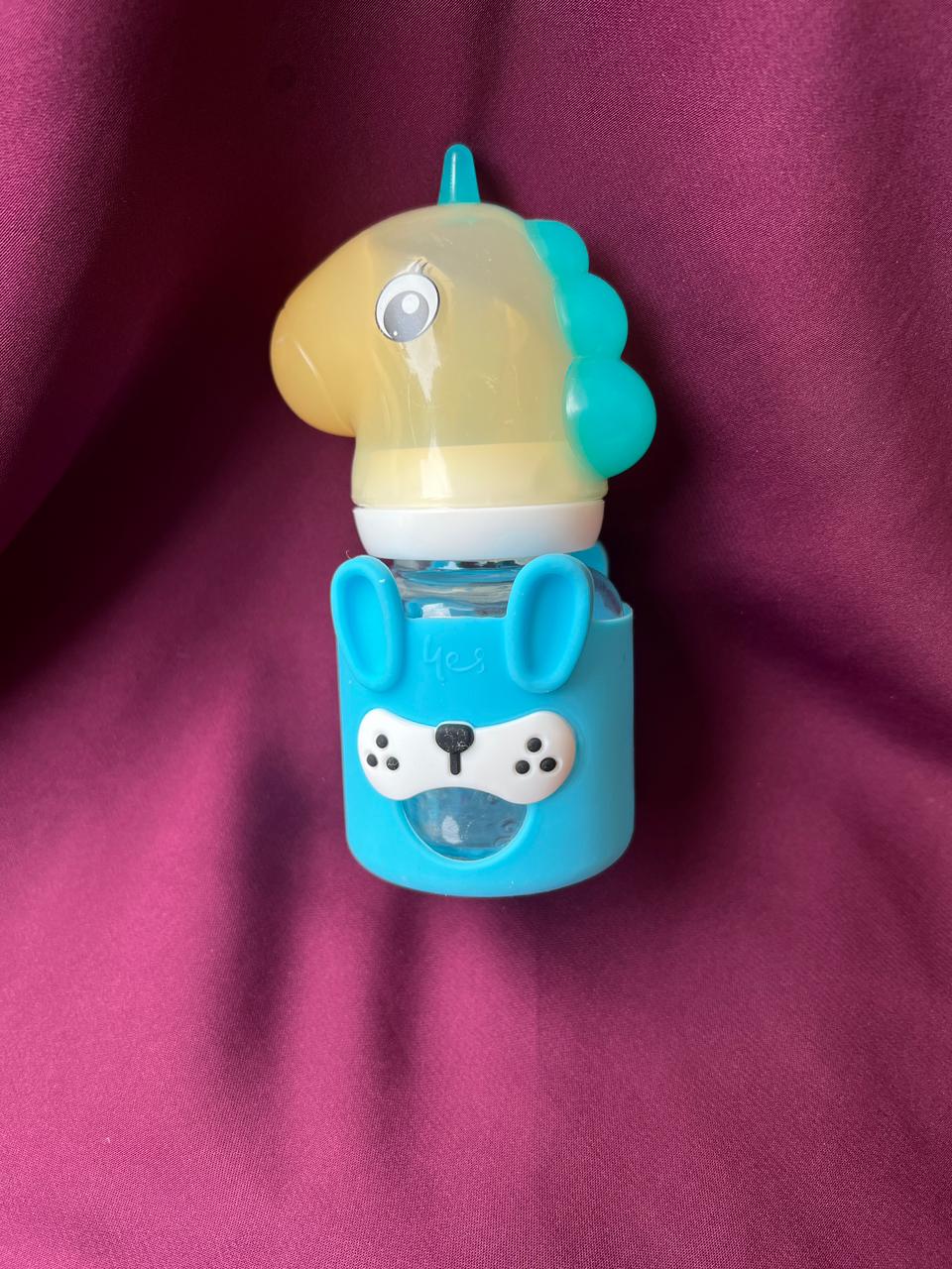 Yes Glass Feeder 100ml - 3OZ | BPA-Free Feeding Bottle for Newborns