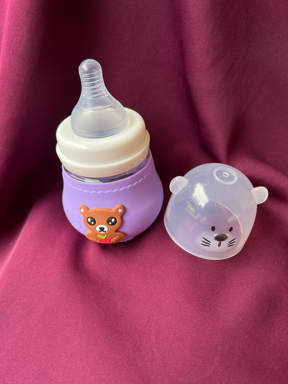 Yes Glass Feeder 60ml - 2OZ | BPA-Free Feeding Bottle for Newborns