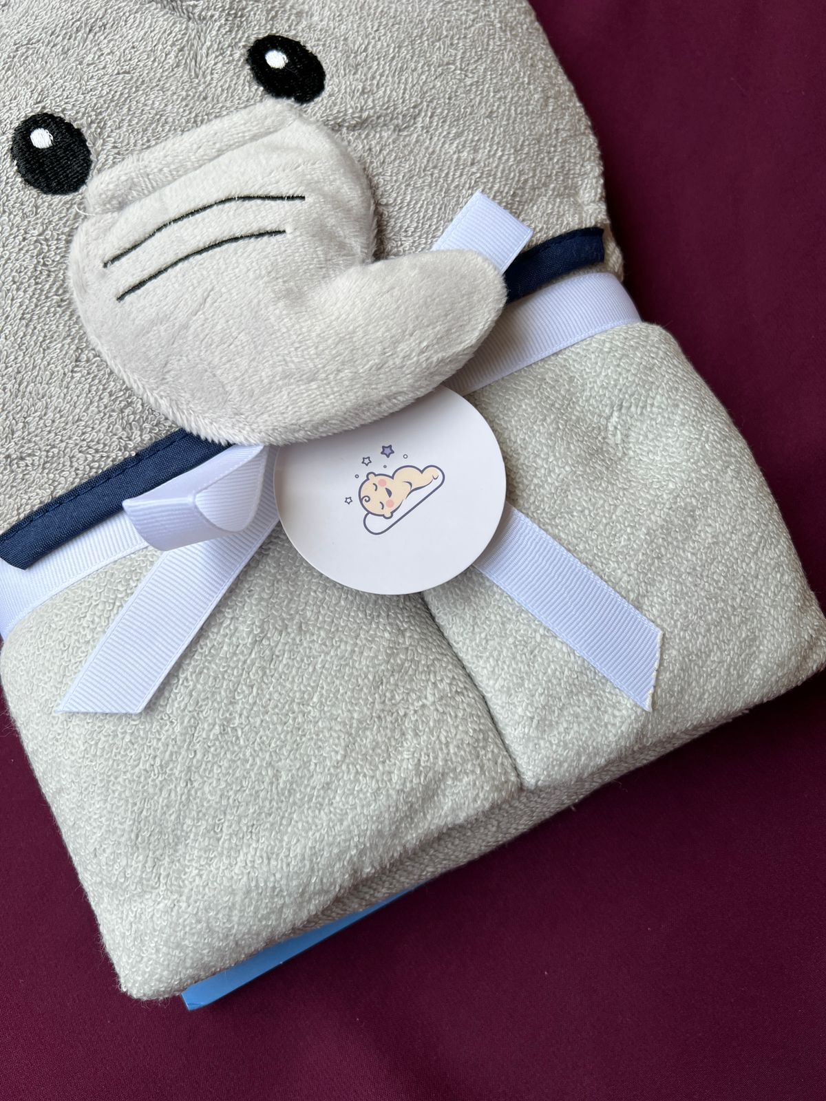 Imported Baby Hoodie Bath Towel
