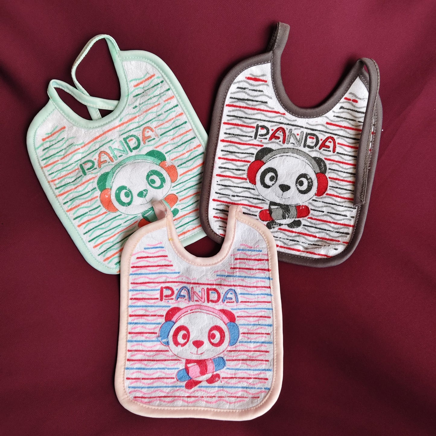 pack of 3 bibs