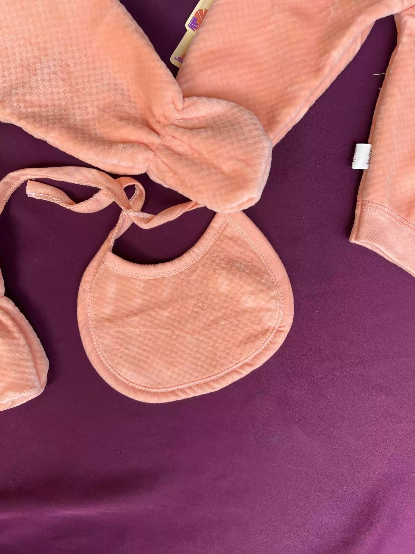 Newborn Baby 5 Piece Velvet Set
