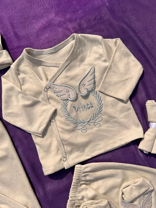 Newborn Prince 11-Piece Starter Set – Baby Boy Clothing Gift Pack