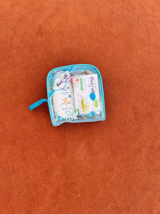 Nexton Pouch – Baby Skincare (Blue)