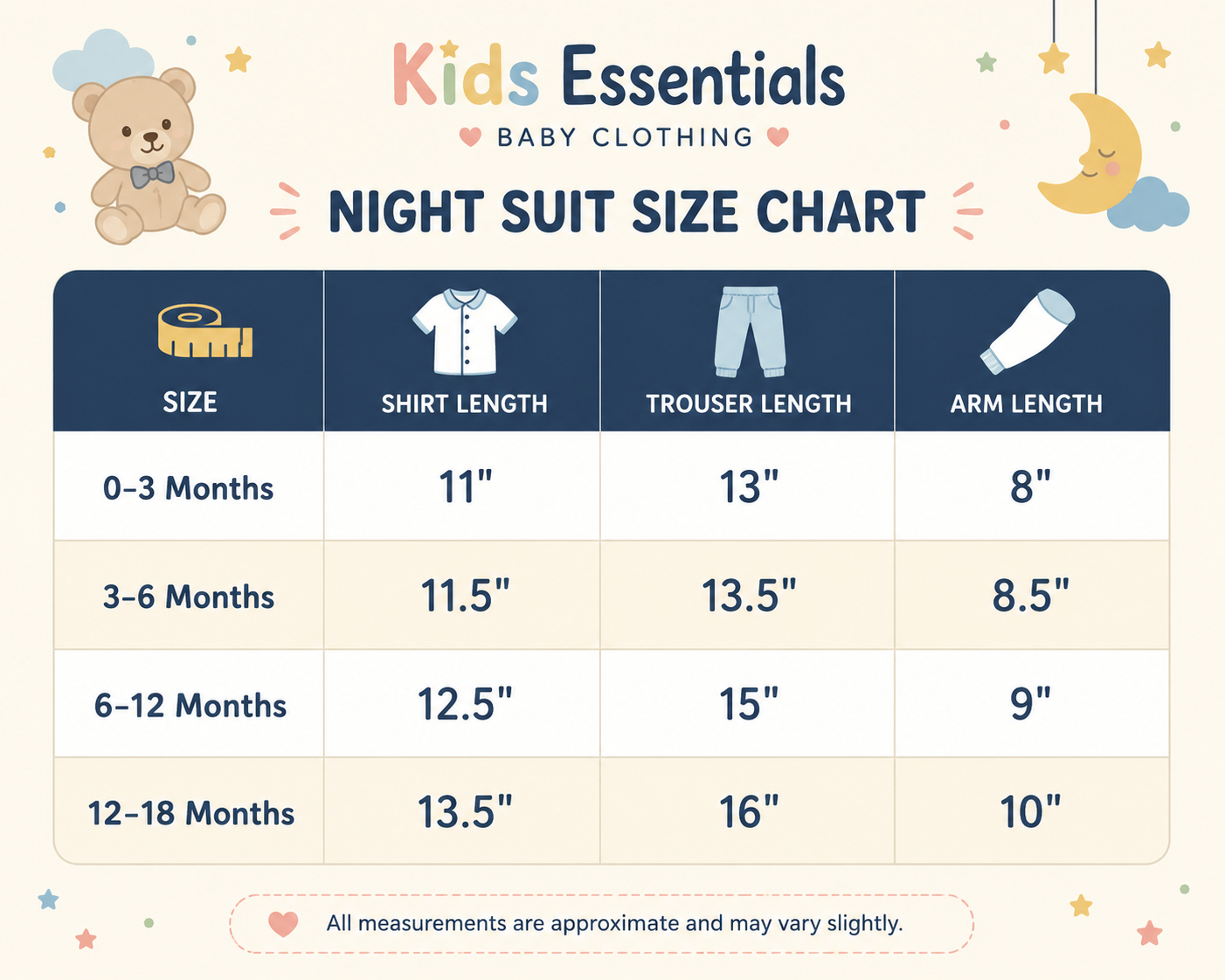 Soft Summer Baby 2-piece Night Suit