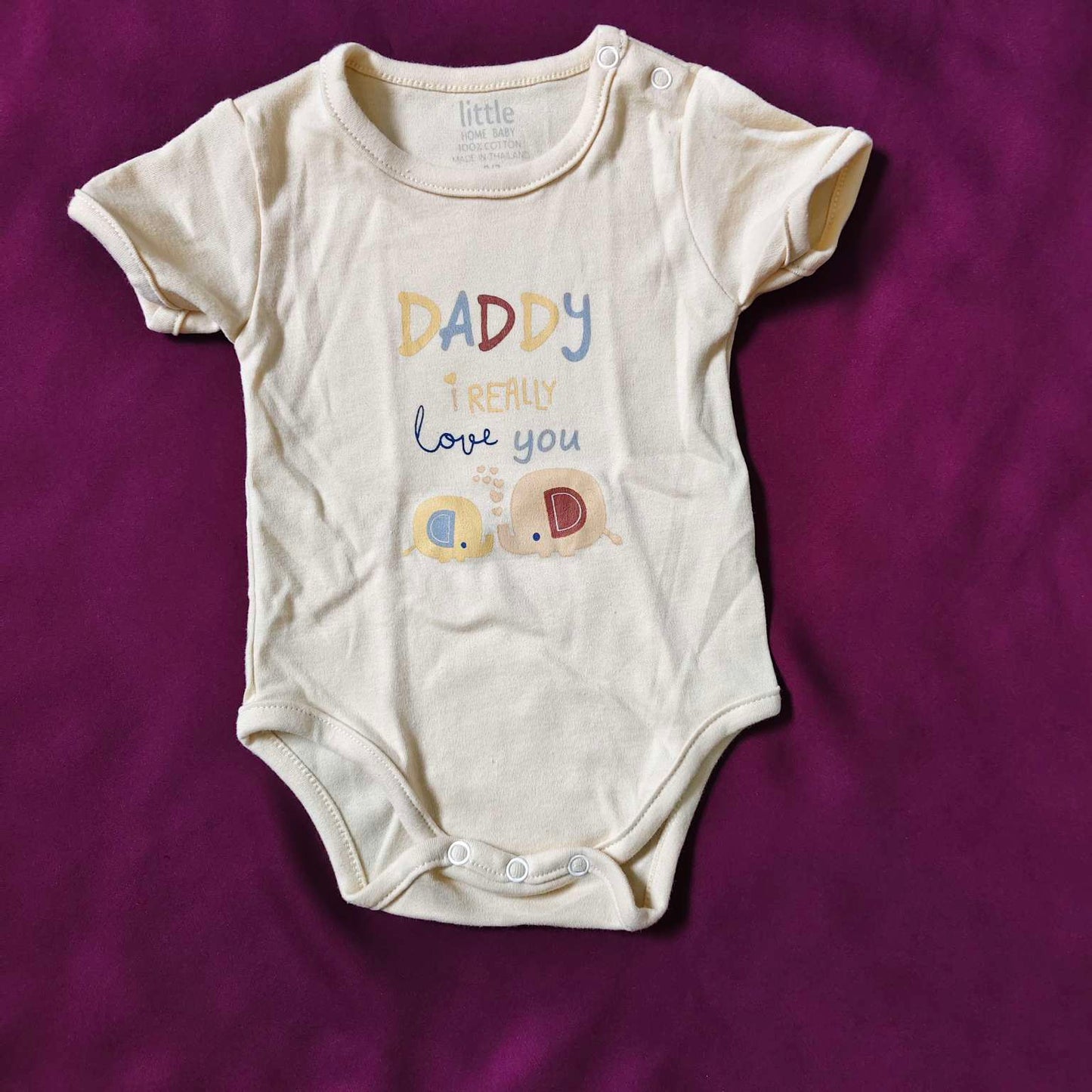 Pack of 3 Baby Bodysuits