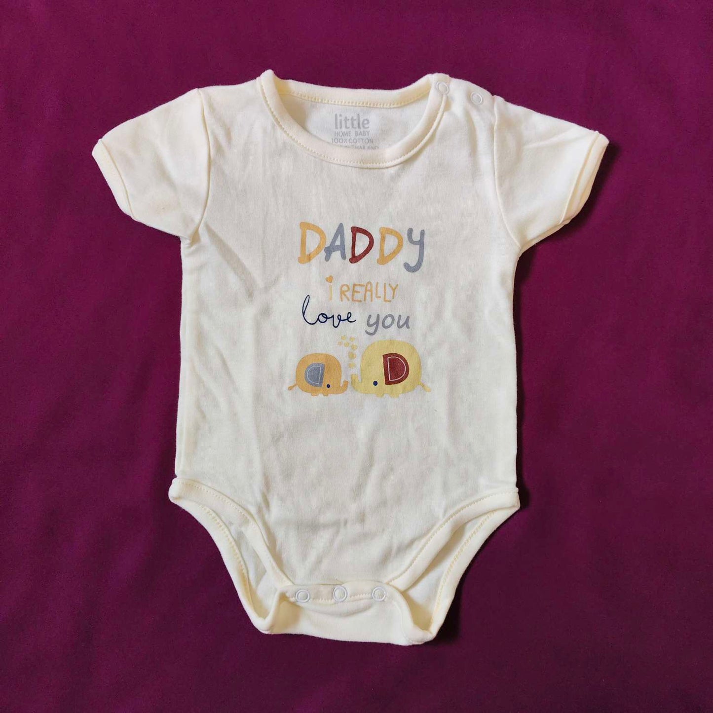 Pack of 3 Baby Bodysuits