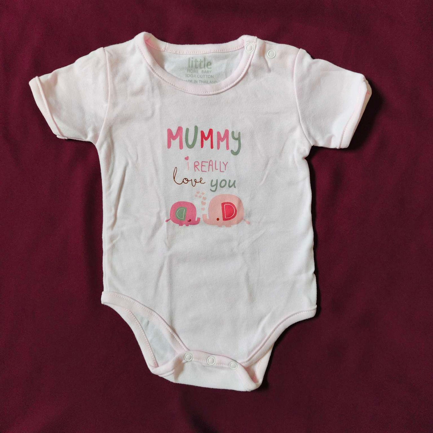 Pack of 3 Baby Bodysuits
