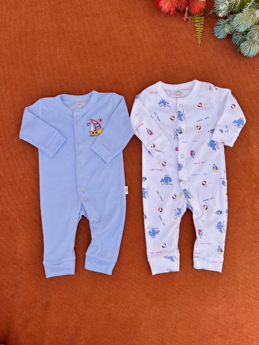 Pack of 2 Baby Soft Rompers