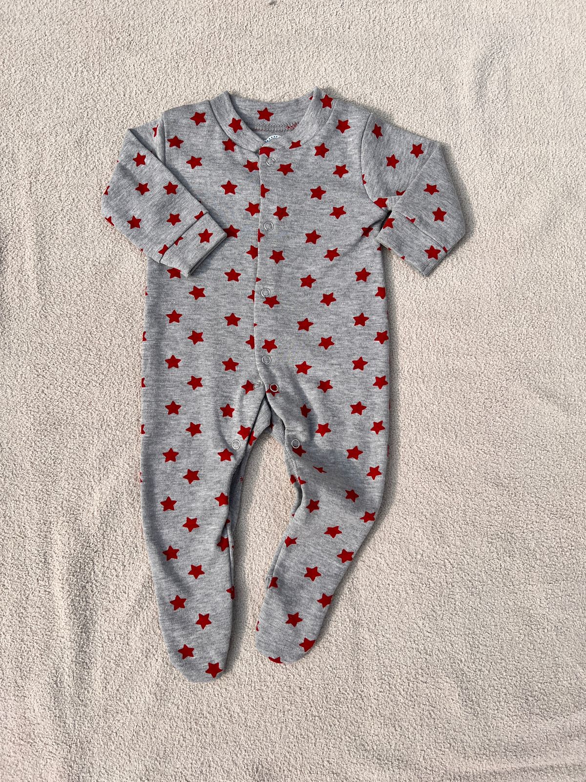 Pack of 3 Baby Full Sleeve Rompers โ Soft Cotton Full Sleeve
