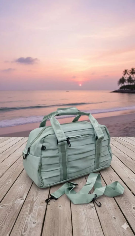 Premium Black Diaper Travel Bag – Spacious, Stylish & Durable for Moms