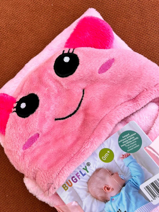 Soft Baby Hooded Blanket – Cute Cartoon Design Wrap for Newborn