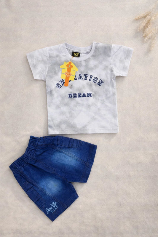 Baby Summer T-Shirt & Shorts Set – Generation Dream Design Outfit