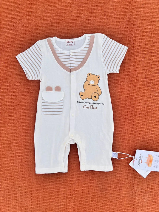 Summer imported Half Sleeves Romper