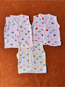 Pack of 3 Baby Inner Vests | Lightweight