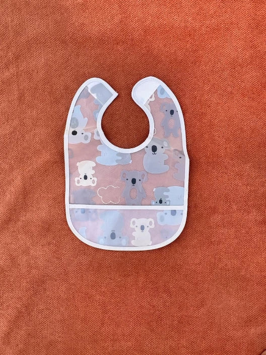 Waterproof Baby Bib with Adjustable Closure