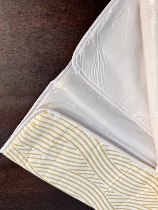 Waterproof Baby Changing Sheet โ Reusable & Leak-Proof Mat