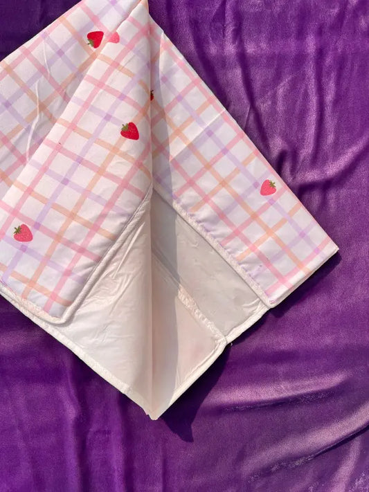 Waterproof Baby Changing Sheet โ Reusable & Leak-Proof Mat