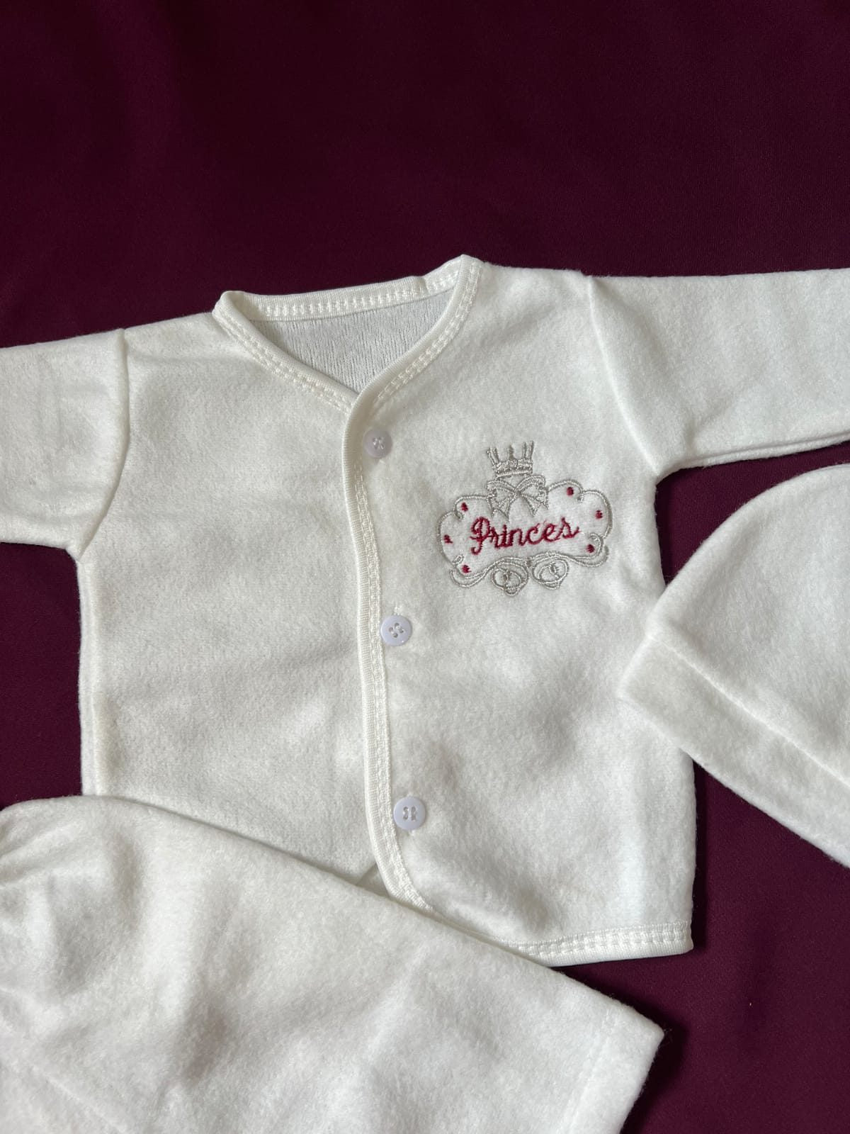 Princess Dress Set for Newborn Baby Girl