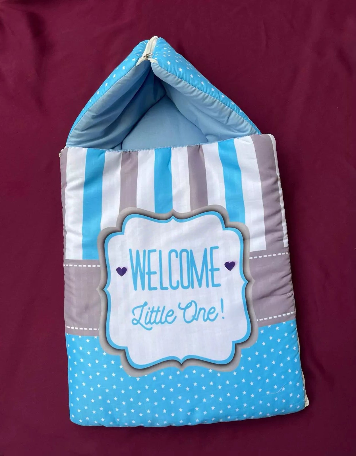 "Welcome Little One" Newborn Carry Nest