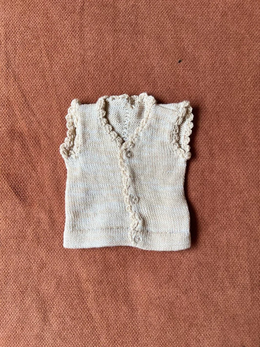 Kids Essentials Baby Knitted Sleeveless Sweater - Soft & Stylish Baby Wear