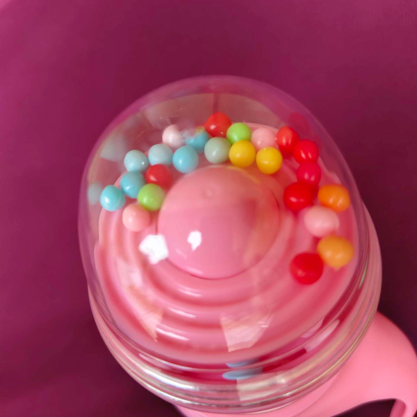 kidsEssentials baby feeder pink glass yes 120ml GF2P3