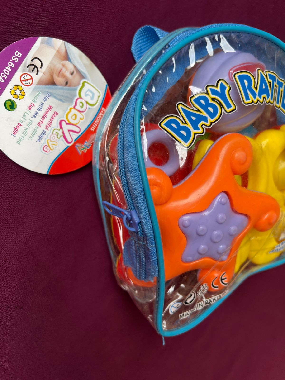 Baby Rattle Toy Set – With Carry Bag