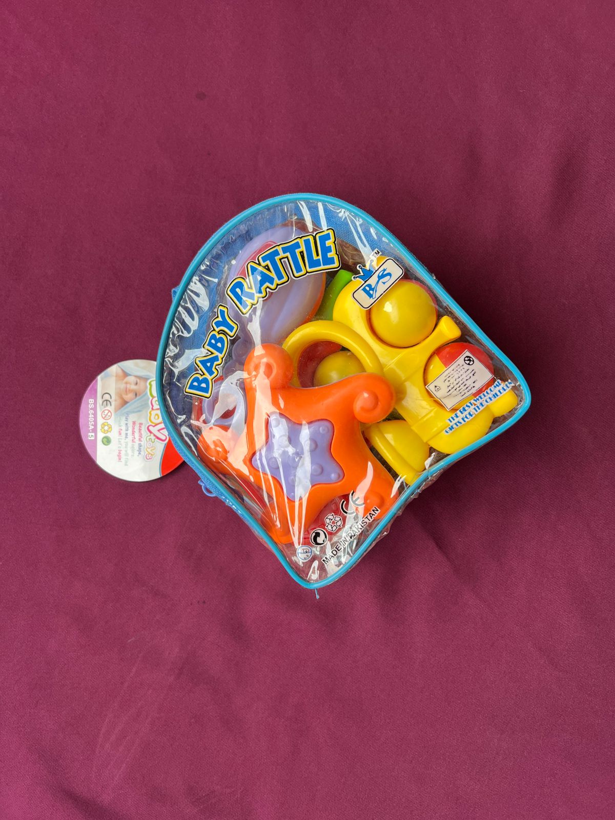 Baby Rattle Toy Set – With Carry Bag
