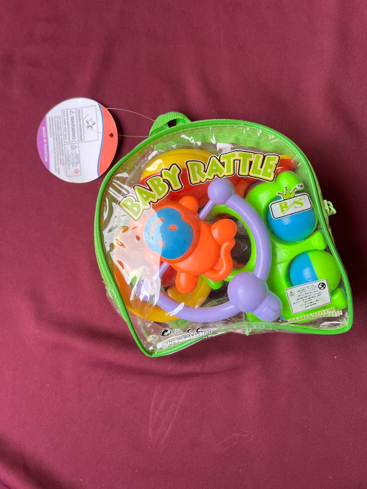 Baby Rattle Toy Set – With Carry Bag