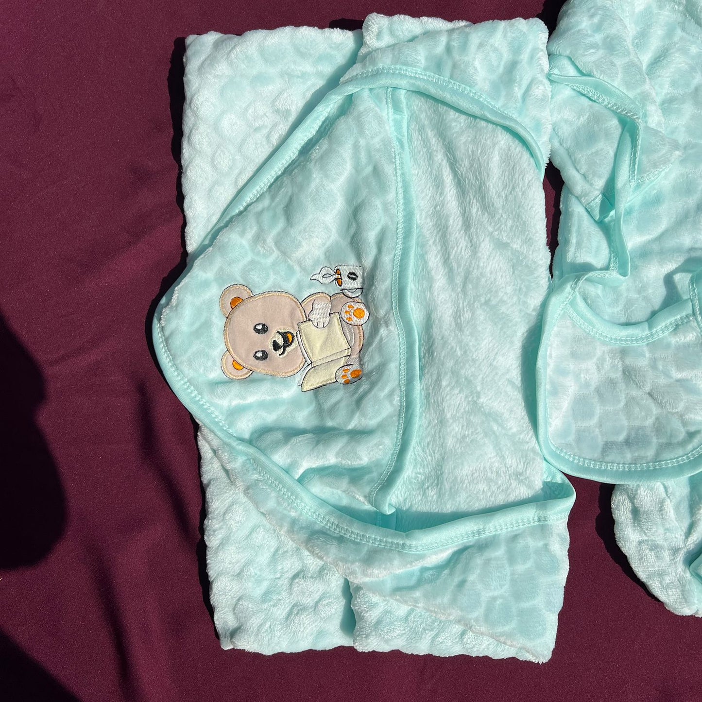 Newborn 6 Pcs Velvet Winter Set β Soft & Warm