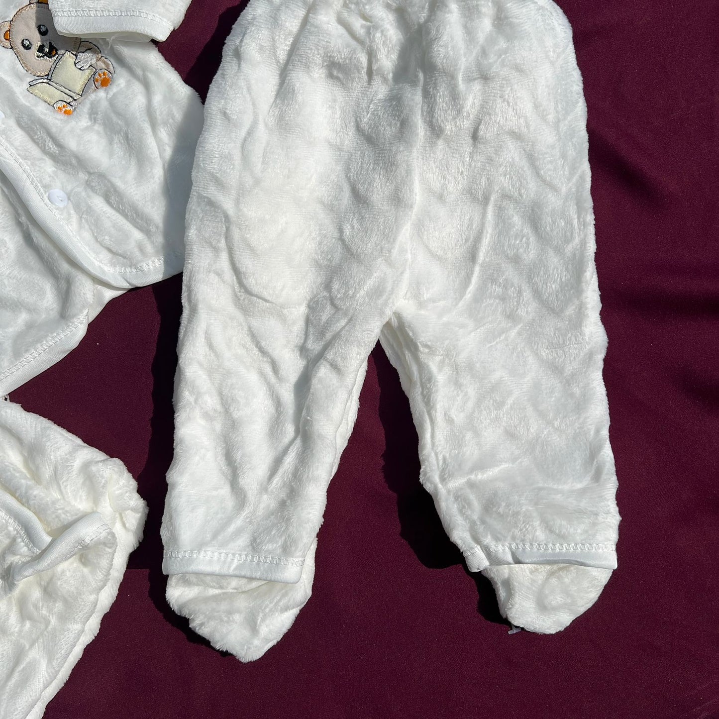 Newborn 6 Pcs Velvet Winter Set β Soft & Warm