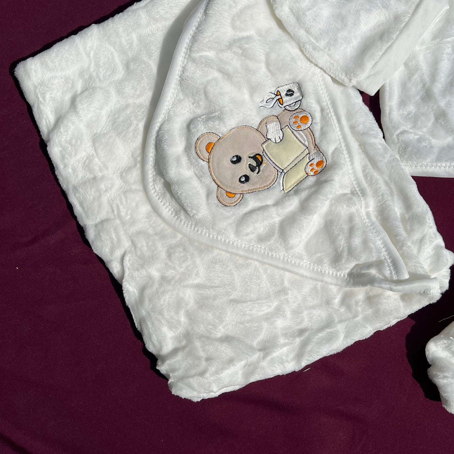 Newborn 6 Pcs Velvet Winter Set β Soft & Warm