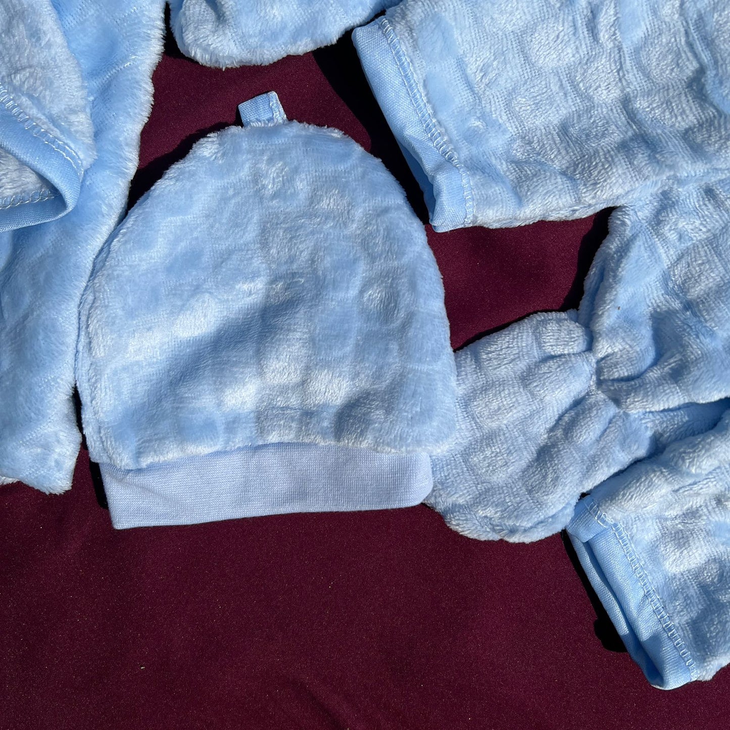 Newborn 6 Pcs Velvet Winter Set β Soft & Warm