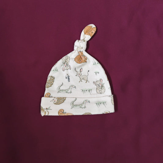 Knotted Baby Cap