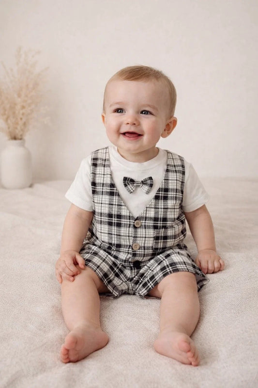 2-Piece Formal Set for Boys – Imported Shirt & Waistcoat Combo