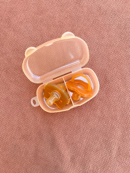 Kids Essentials 2-in-1 Silicone Pacifier with Case – BPA-Free Baby Pacifiers