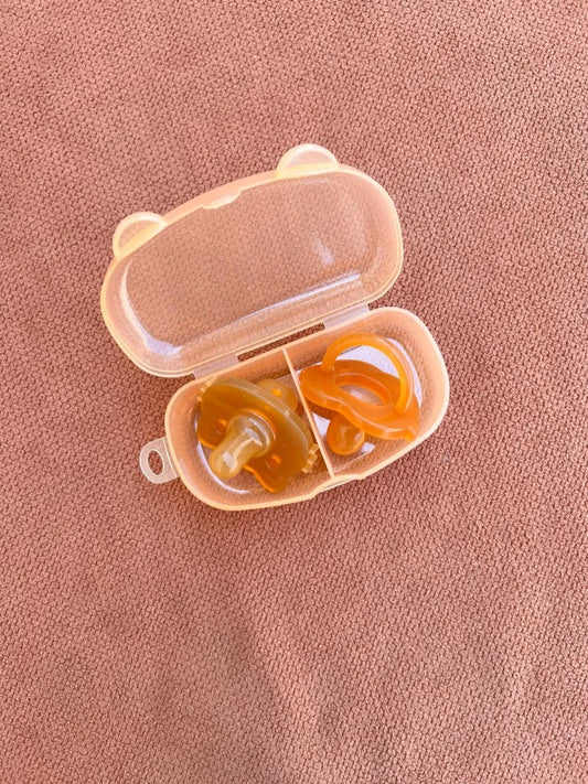 2-in-1 Silicone Pacifier with Case – BPA-Free Baby Pacifiers