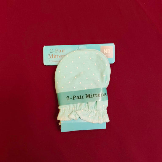 2 pair mittens