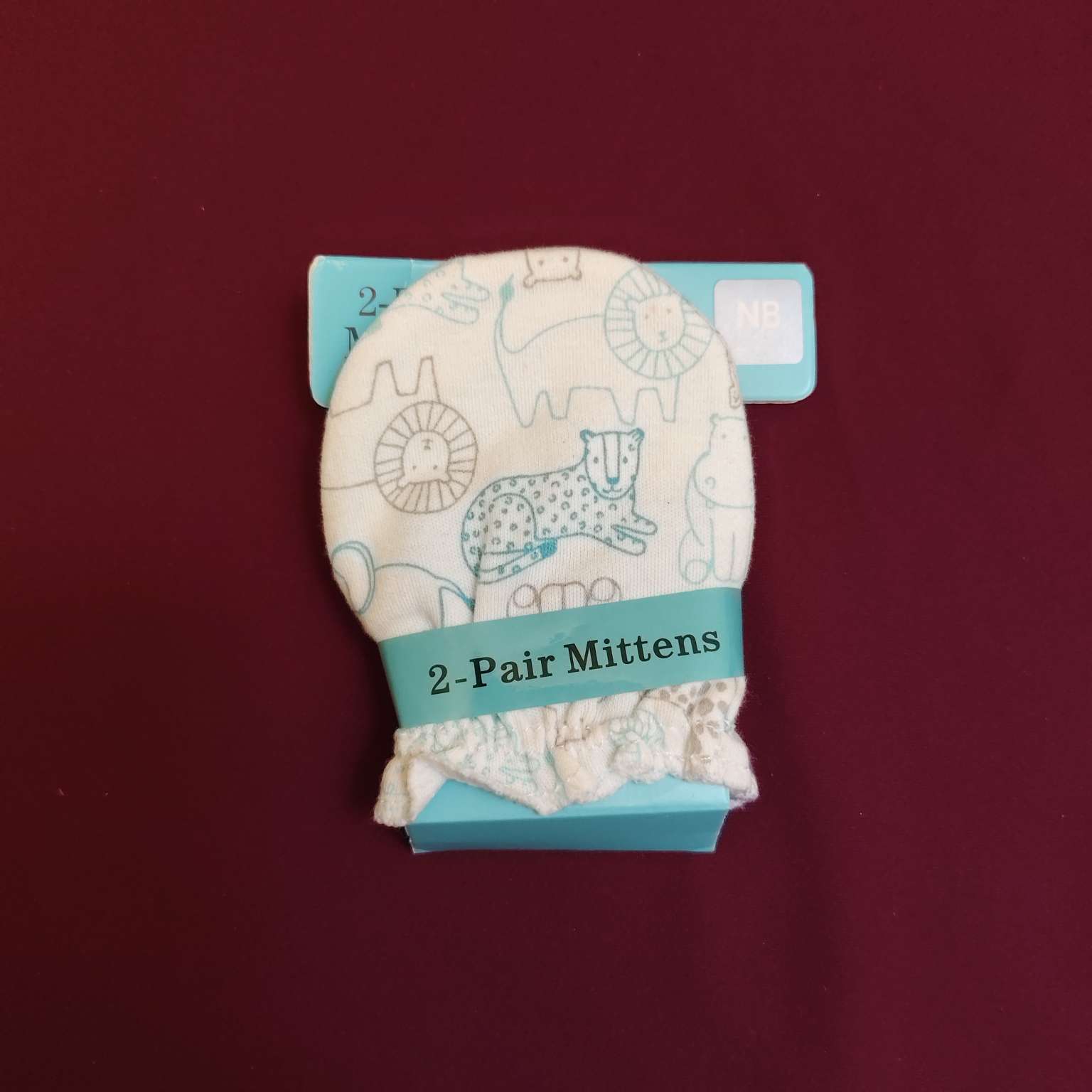 2 pair mittens