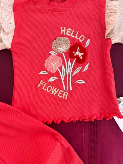 2 Pcs Newborn Summer Waffle Outfit – Soft & Breathable