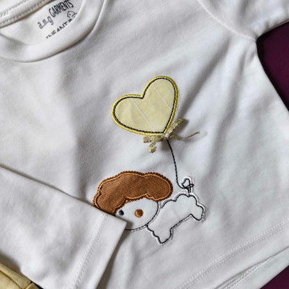 3-Pieces Baby Set with coat for 0-3 months