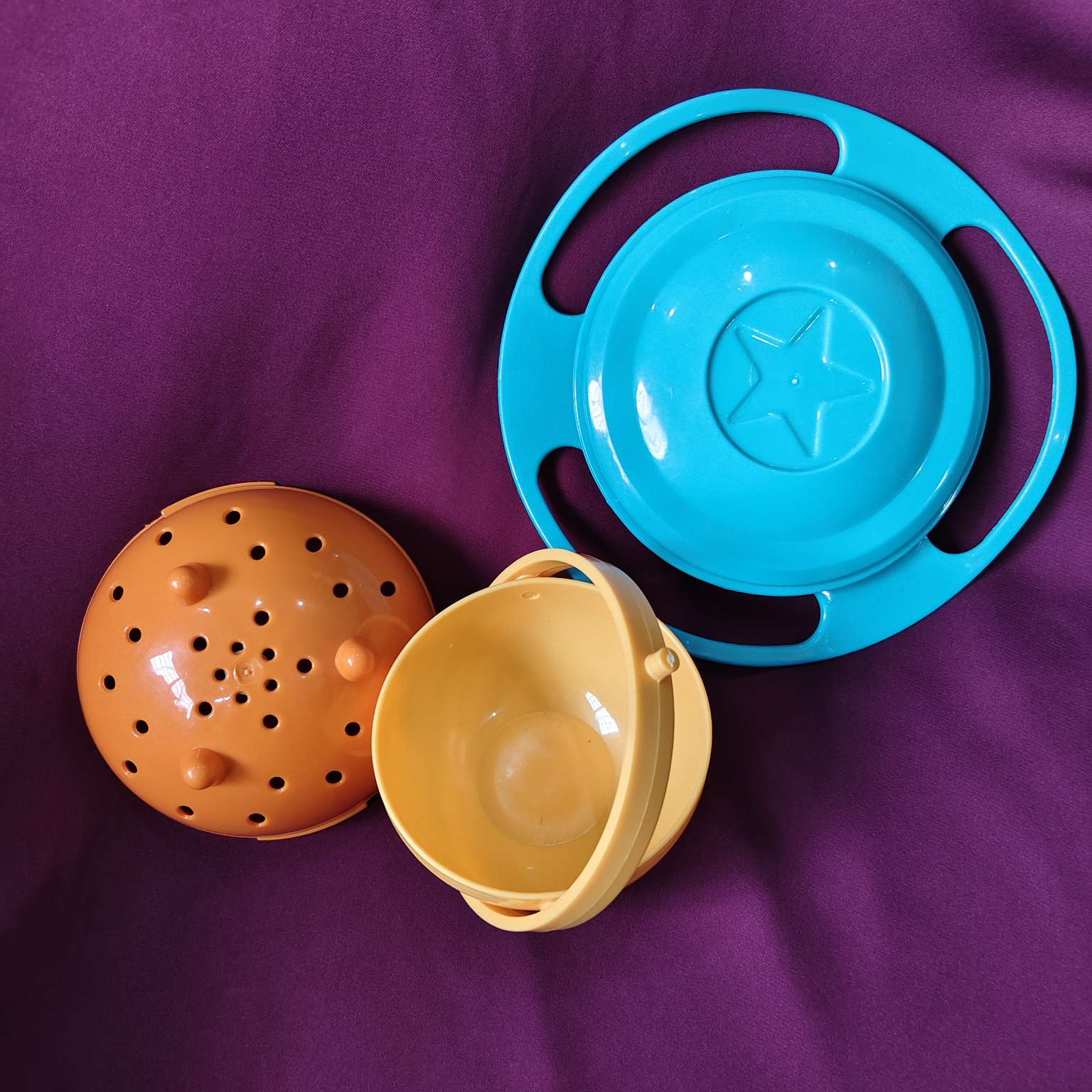 360 rotating bowl Anti slip P1