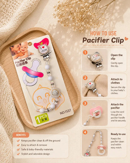 Baby Pacifier Chain - anti lost soother chain